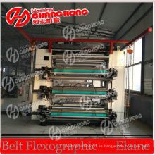 Máquina de impresión Flexo de seis colores 1.6 metros / máquina de impresión flexográfica